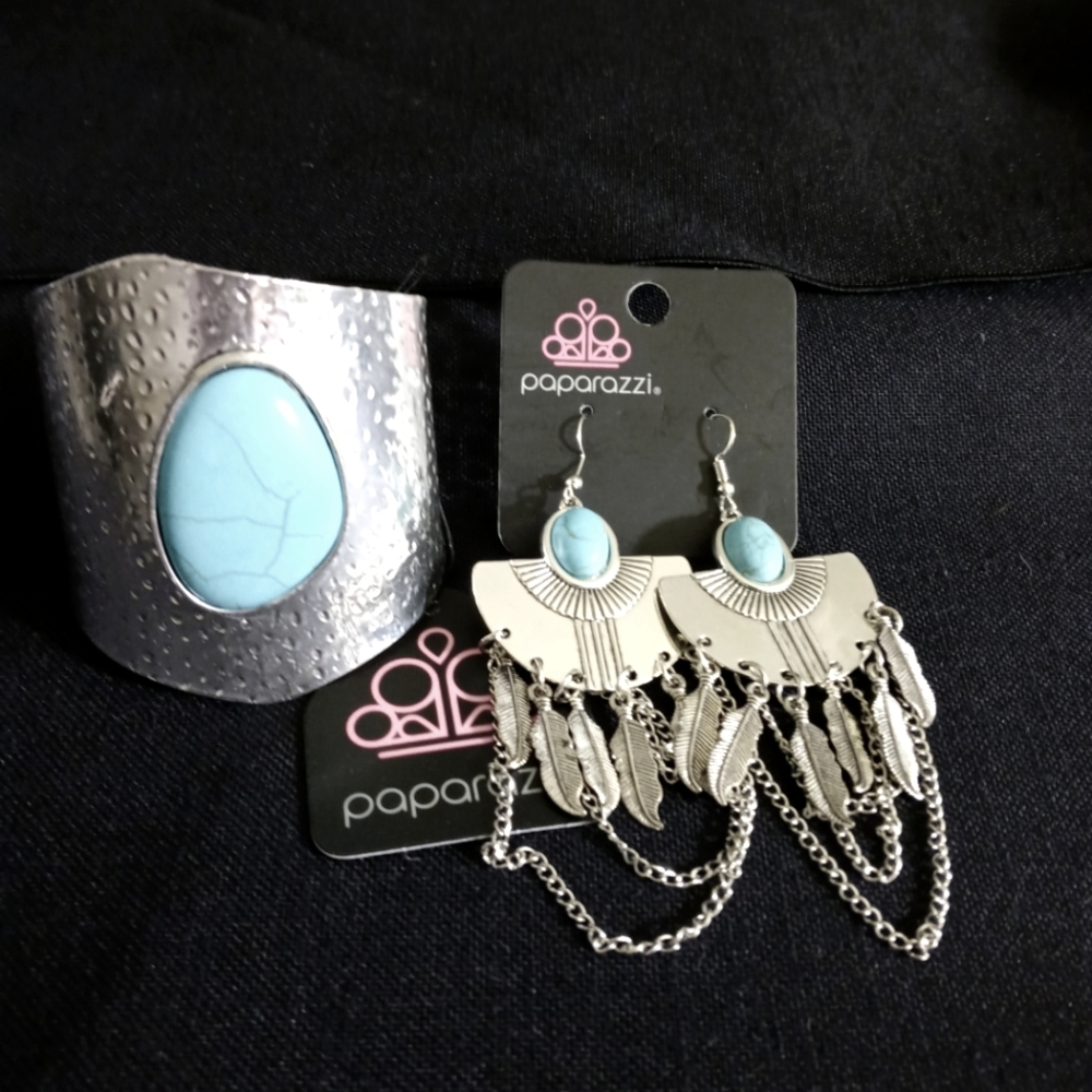 Bracelet and Earrings this item sold